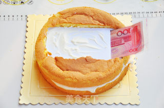 Internet Celebrity Draw Money Cake recipe