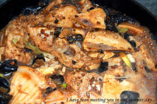 Braised Fish Belly in Black Bean Sauce recipe