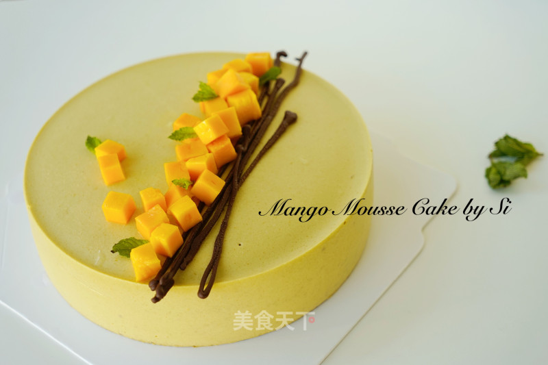 Mango Mousse Cake recipe