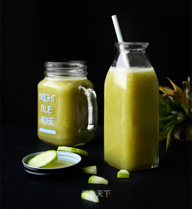 Zucchini Pineapple Juice, Xizimeiren recipe