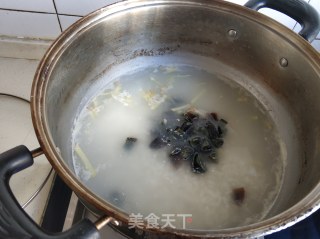 Congee with Preserved Egg and Lean Meat recipe