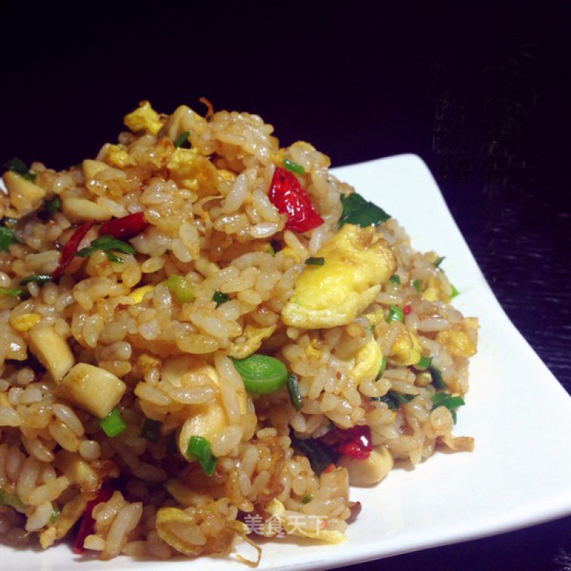 Fried Tartary Buckwheat Rice with Egg recipe