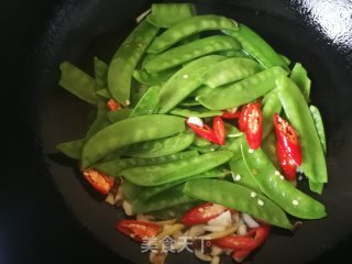 Garlic Snow Peas recipe