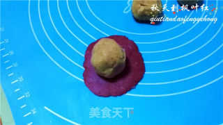 #新良第一节烤大赛# in The Name of Love-pure Natural Peach Mountain Skin Moon Cakes recipe