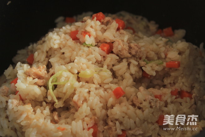 Steamed Rice with Meat-the Laziest Version (no One) recipe