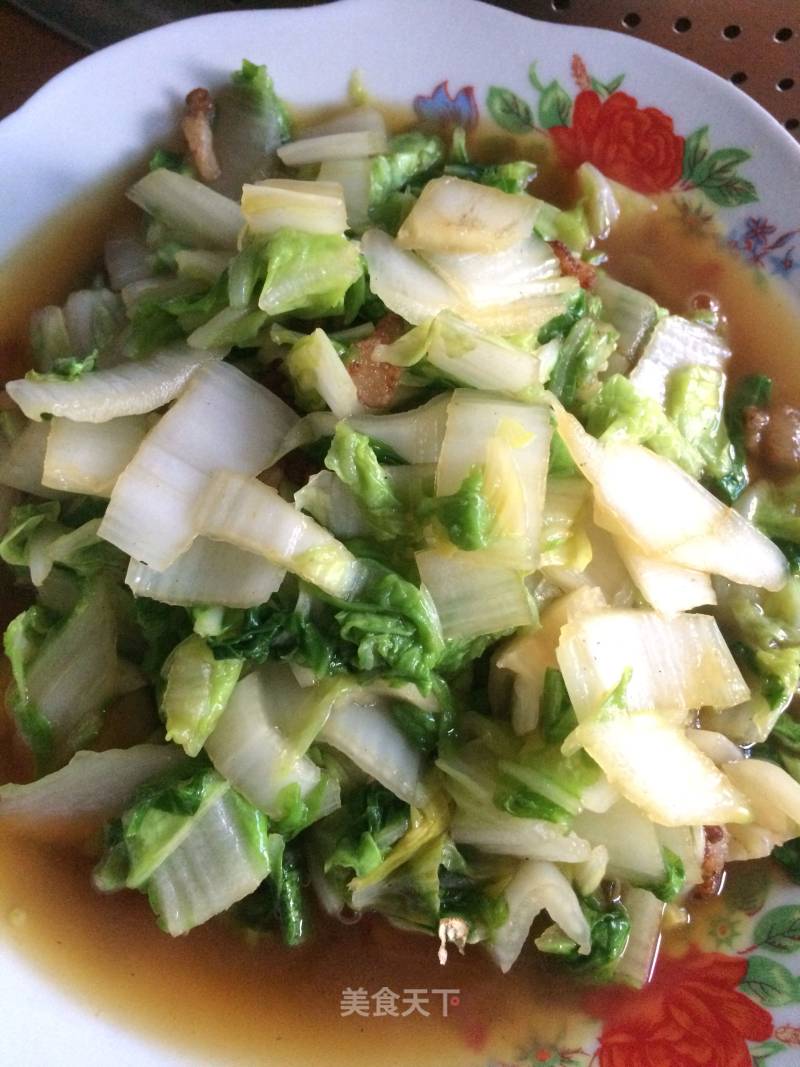 Stir-fried Chinese Cabbage recipe