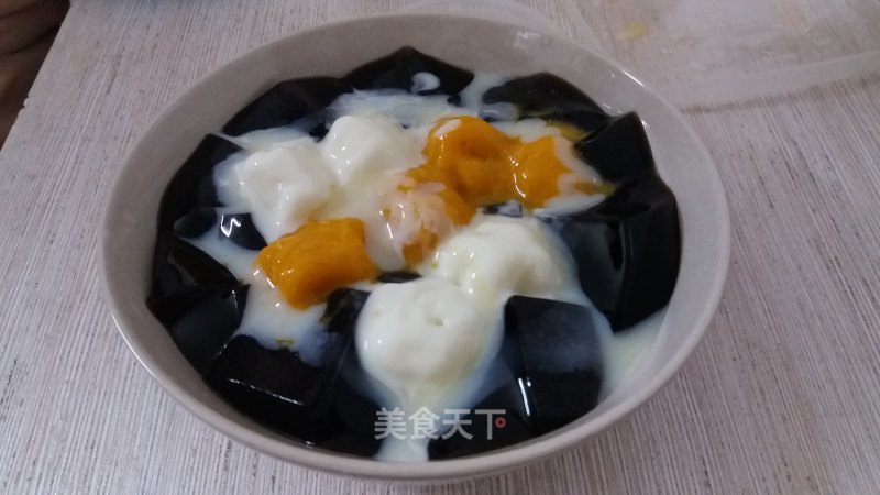 Shuangwei Guiling Paste (yogurt + Mango) recipe