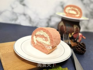 Red Yeast Cake Roll recipe