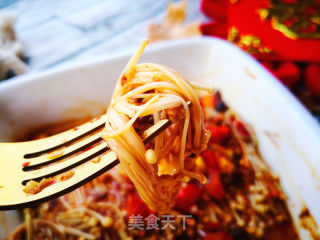 Baked Enoki Mushroom recipe