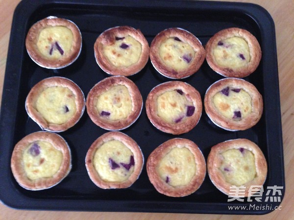 Purple Sweet Potato Tart recipe