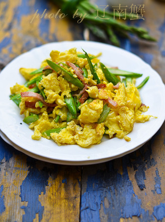 Asparagus Scrambled Eggs recipe