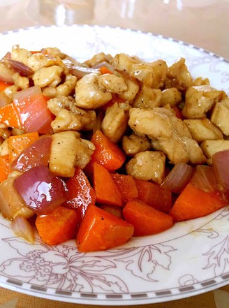 Stir-fried Chicken with Seasonal Vegetables recipe