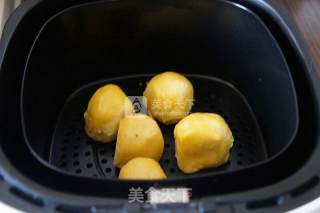 Fried Sticky Bean Buns recipe