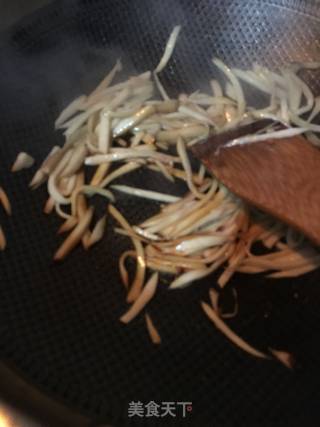 Pleurotus Eryngii with Oyster Sauce and Chives recipe