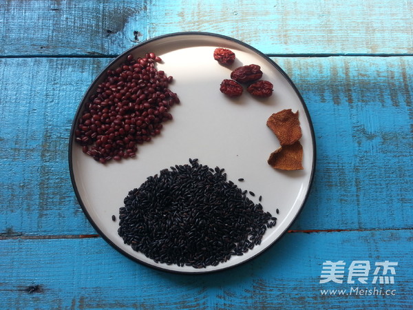 Red Bean and Black Rice Congee recipe