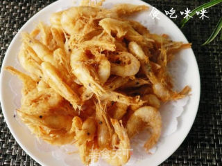 Soft Fried White Shrimp recipe