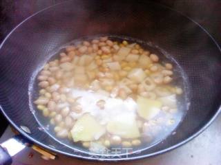 Soybean Peanut Mix with Lotus Root recipe
