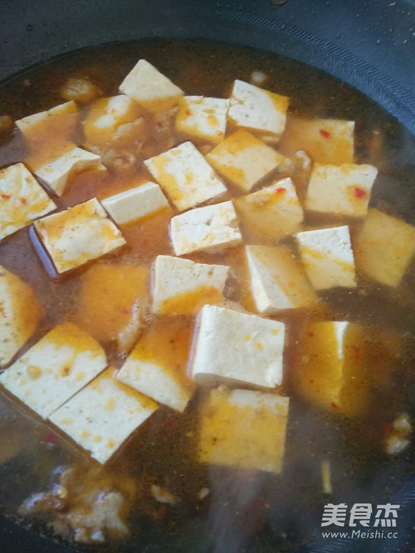 Spicy Rape Tofu recipe