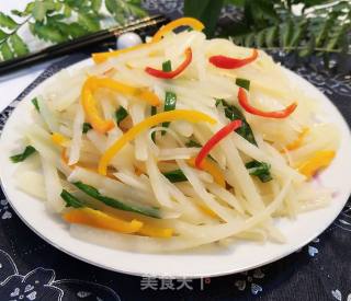 Vinegar Shredded Potatoes recipe