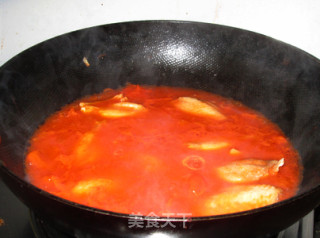 Chicken Wings Hot Pot with Tomato Soup recipe