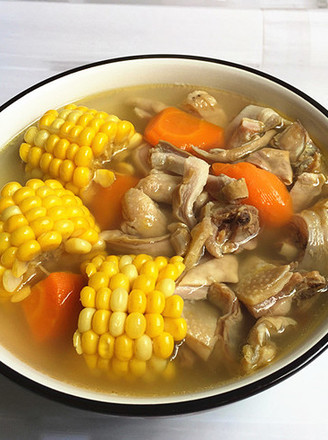 Corn Pork Belly Chicken Soup recipe