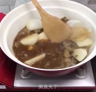 Stewed Beef Brisket with Radish recipe