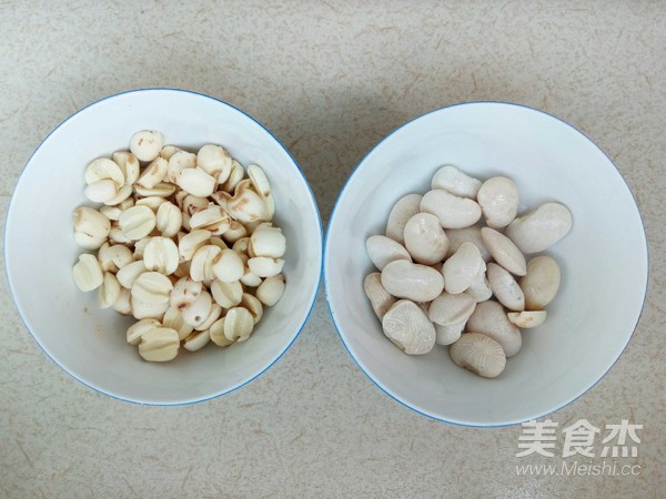 White Kidney Bean and Lotus Seed Mixed Grain Congee recipe