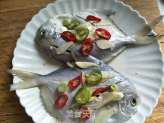 Steamed Pomfret recipe