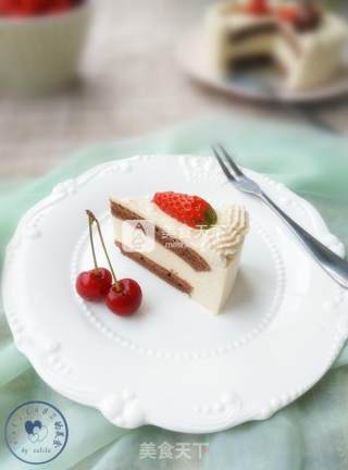 #aca烤明星大赛#~~chestnut Cheese Mousse Cake recipe