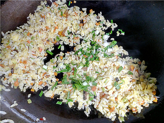 Fried Rice with Xo Sauce recipe