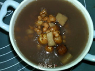 Yam Lotus Barley Soup recipe