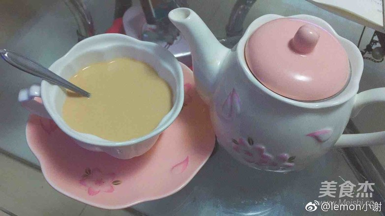 Caramel Pudding Milk Tea recipe