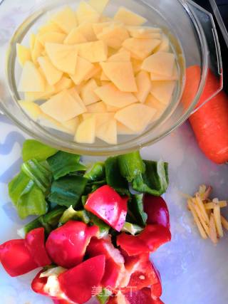 Beautiful Bell Pepper Potato Chips recipe