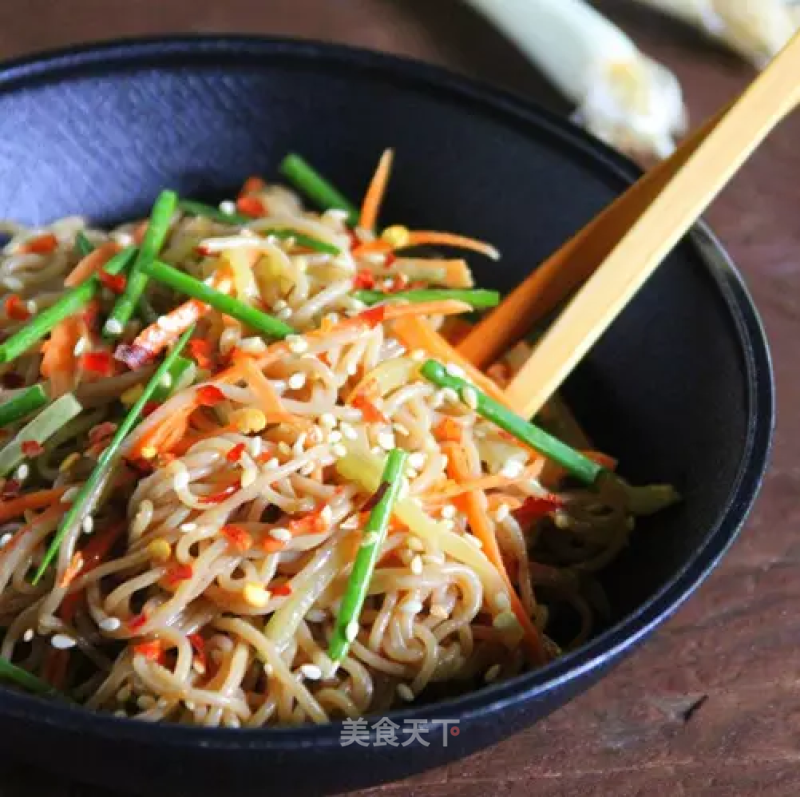 Soba Noodles with Peanut Sauce recipe