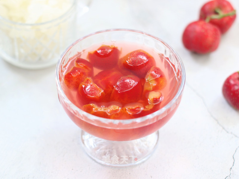 Canned Hawthorn with Rock Sugar recipe