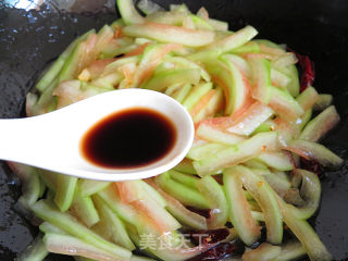 Appetizing Hot and Sour Watermelon Rind recipe