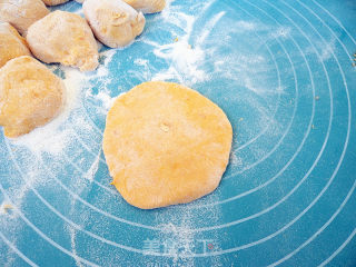 Pumpkin Double Potato Mochi recipe
