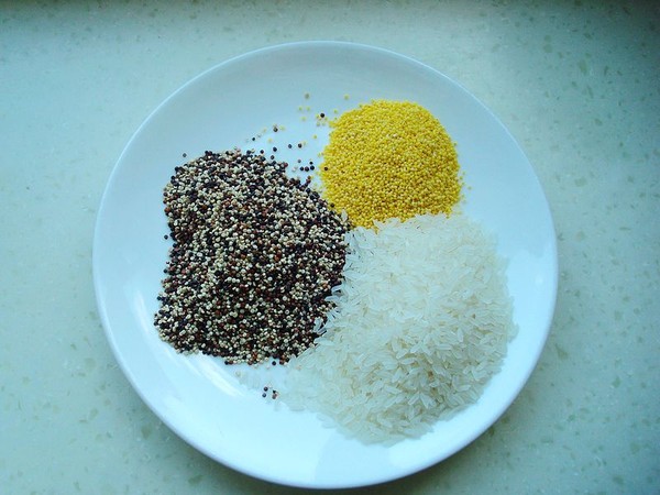 Three-color Whole Grain Rice recipe