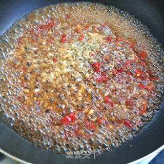 Steamed Loofah with Chopped Pepper and Garlic recipe