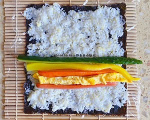 Ten Minutes Quick Brunch-seaweed Rice & Sushi Rolls, Easy to Learn! recipe