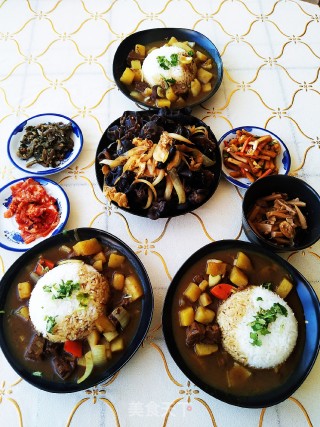 Curry Beef Rice recipe