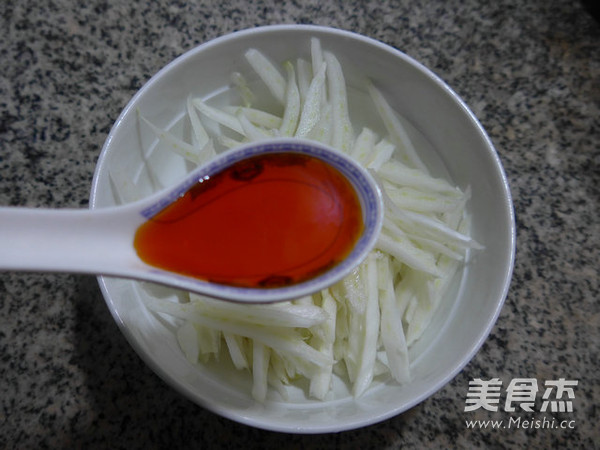 Hot and Sour Cabbage Stem recipe