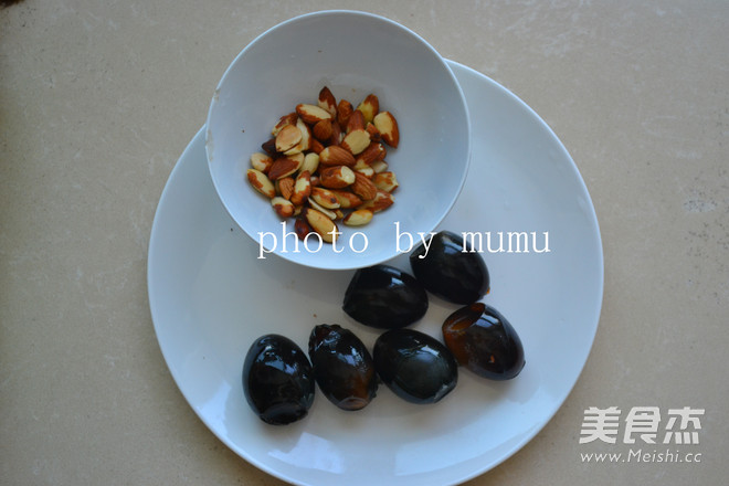 Preserved Egg Mixed with Nuts recipe