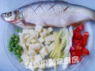 Mandarin Fish with White Sauce recipe