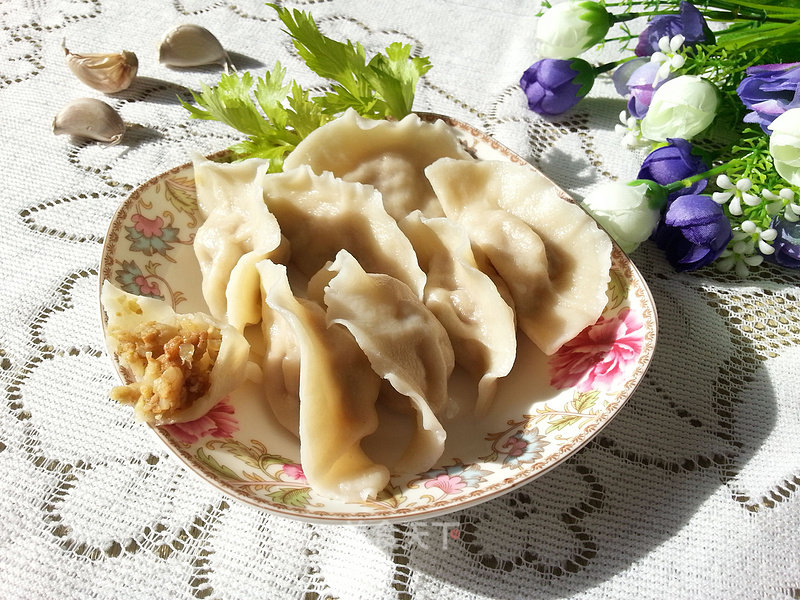 Sauerkraut Pork Dumplings recipe