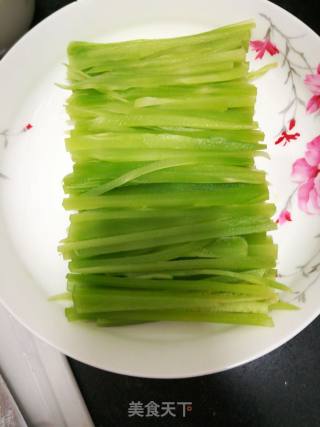 Cold Nest with Bamboo Shoots recipe