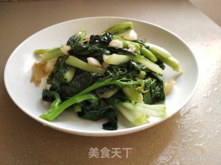 Stir-fried Cabbage Flowers recipe