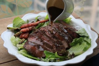 Almond Wine Steak recipe