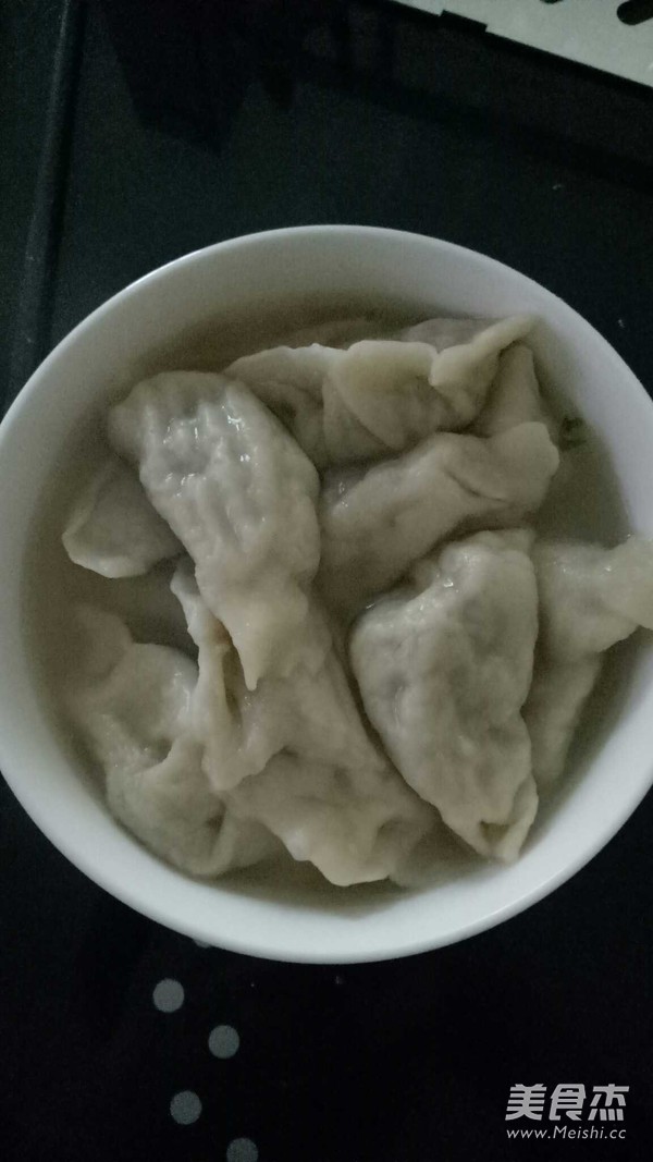 Beef and Celery Dumplings recipe