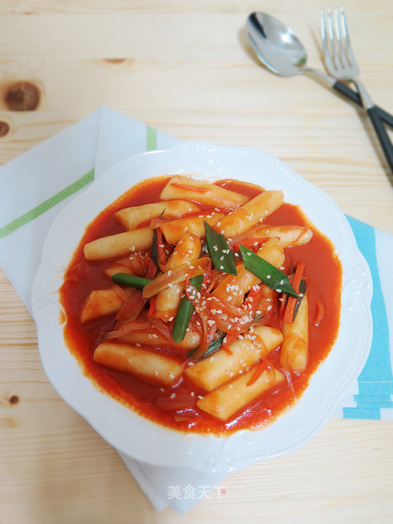 Korean Spicy Rice Cake recipe